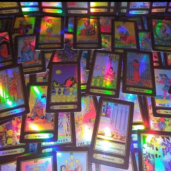 Tarot holographic deck Cards for Beginner Deck New - Picture 7 of 7